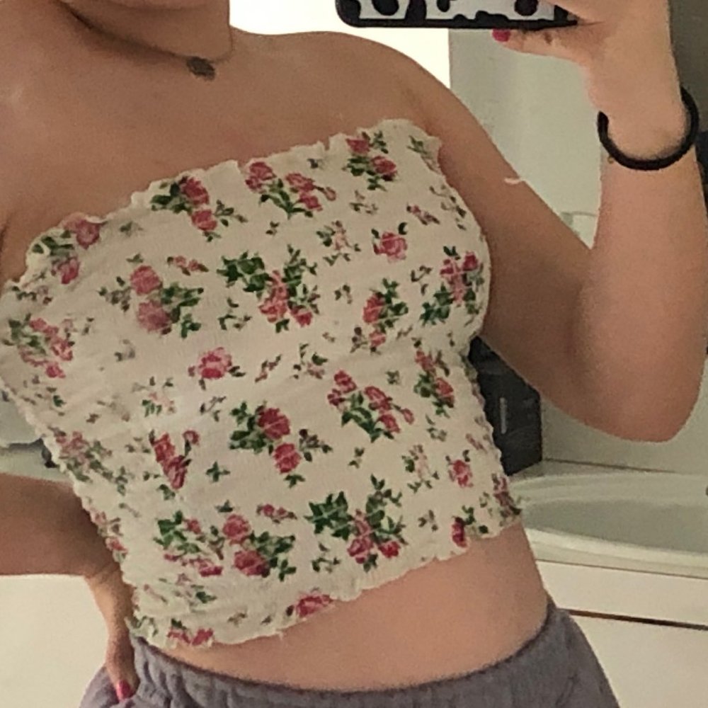 PACSUN Kendall and Kylie Smocked Tube Top